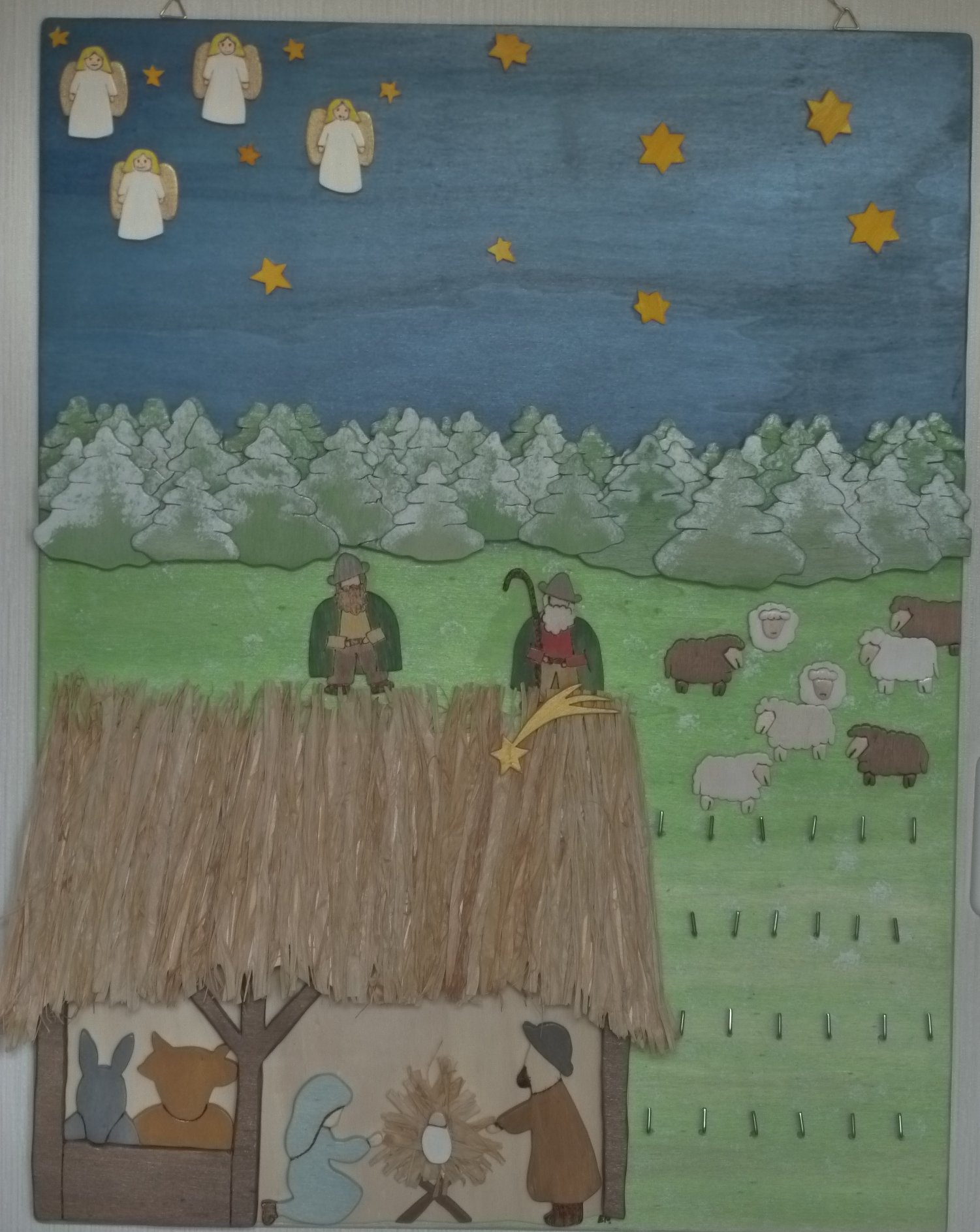 Calendrier de l'Avent, bergers