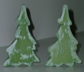 sapins enneigés