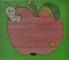 le ver dans la pomme