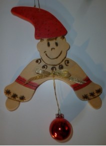 lutin accueillant rouge G