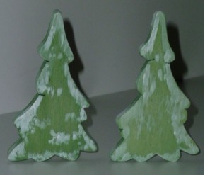 sapins enneigés