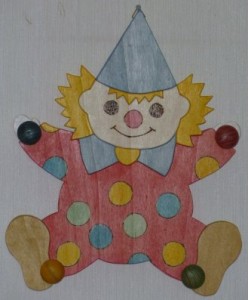 Clown heureux