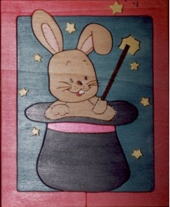 lapin magicien